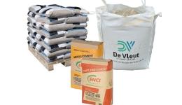 Cement, zand & grind