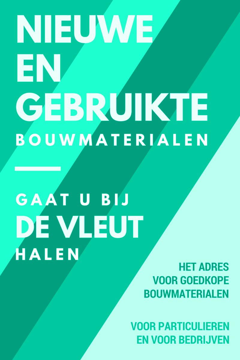 Bouwmaterialen nieuw en gebruikt